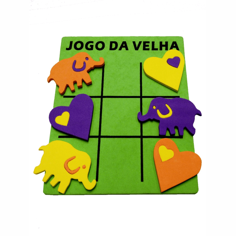 CARTELA JOGO DA VELHA - Evamax